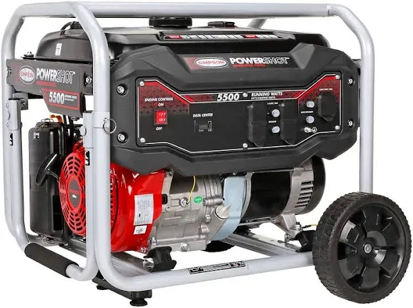 Simpson PowerShot Portable 5500-Watt Generator 70070