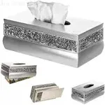 Creative Scents Rectangle Tissue Box Cover, Decorative Bathroom Tissues Paper