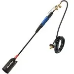 Flame King Heavy Duty Propane Torch Weed Burner 500000 BTU with Push Button Piezo Ignitor