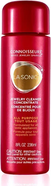 CONNOISSEURS All Purpose Jewelry Cleaner Concentrate Solution, Large, 8 Ounce