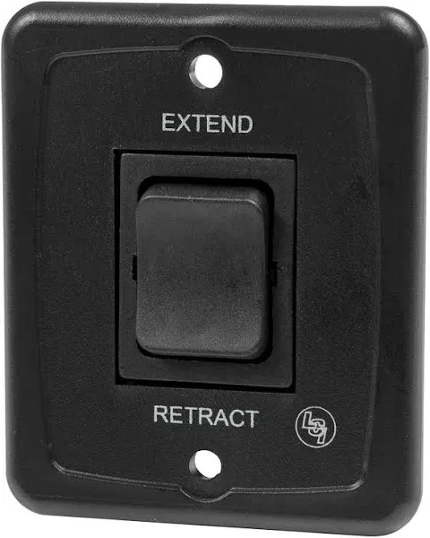 LIPPERT 308474 40 AMP Power RV Awning Interior Replacement Switch Kit and Plate