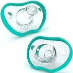 Flexy Pacifiers Teal / 0-3 Months / 2-Pack