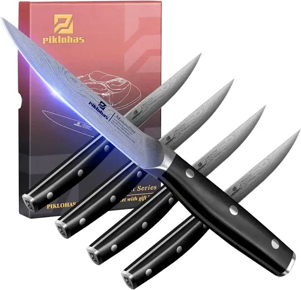 Piklohas Steak Knives Set of 4