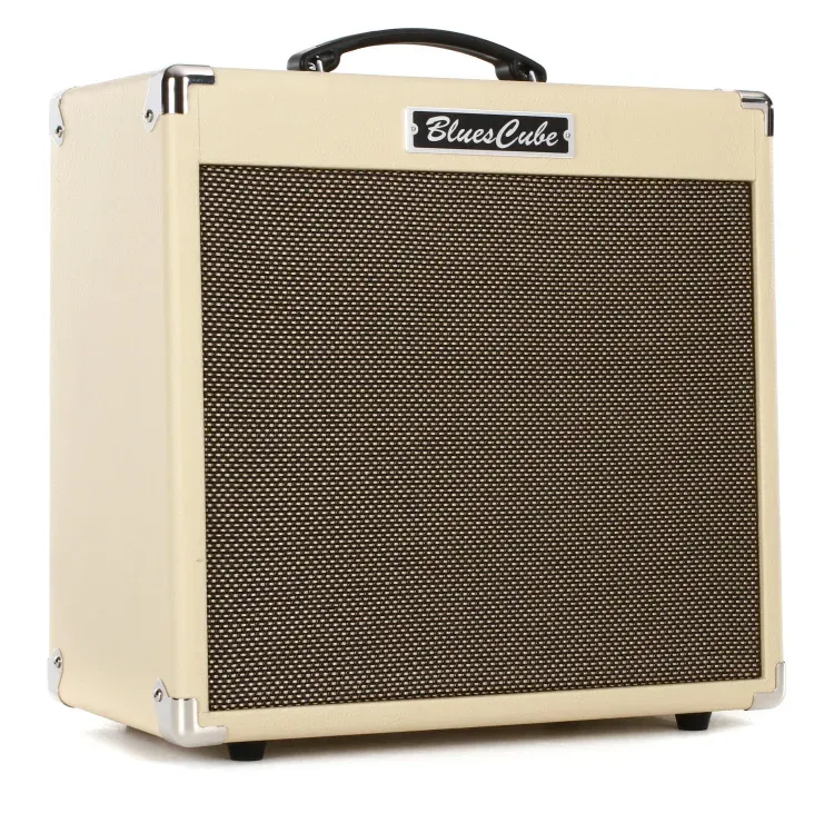 Roland BC-HOT-VB Blues Cube Hot Guitar Combo Amplifier with Tube Tone, 30-Watt Amp with 12-Inch Speaker, Vintage Blond