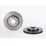 Disc Brake Rotor-Premium UV Coated OE Equivalent Rotor Brembo 09.B436.51