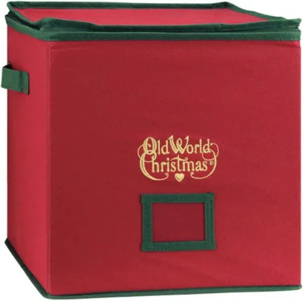 Old World Christmas Ornament Storage Box