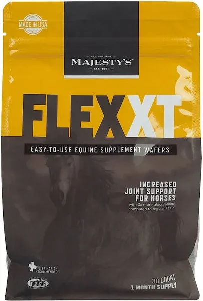 Majesty S Flex XT Equine Supplement Wafers