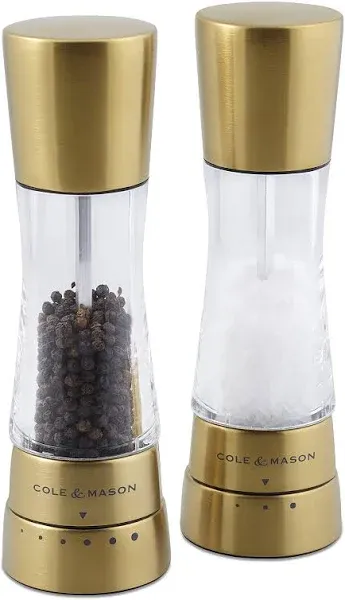 Cole & Mason Derwent Salt and Pepper Mills Gourmet Precision+ Gift Set