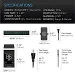 AC Infinity AC-SMT1 Suncore T1, Seedling Heat Mat, Digital Thermostat with Heat Controller, 3" x 20"