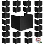 22-Pack Desk Dividers for Students - Durable & Waterproof Plastic Study Carrel Divider, Classroom Folders Teacher Supplies, Easy-to-Clean Plastic Priv