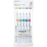 Kokuyo Mark+ 2 Way Marker Set 5pk