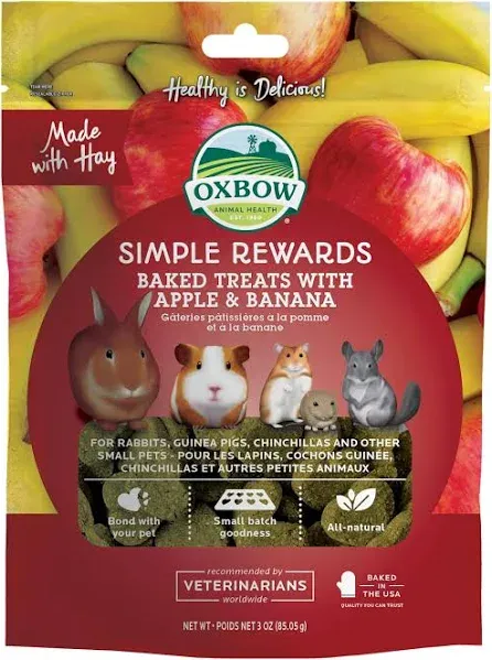 Oxbow Simple Rewards Baked Treats