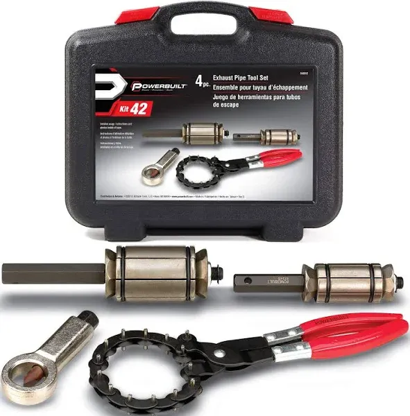 Powerbuilt/Cat Tools 648612 - 4 Piece Exhaust Service Set