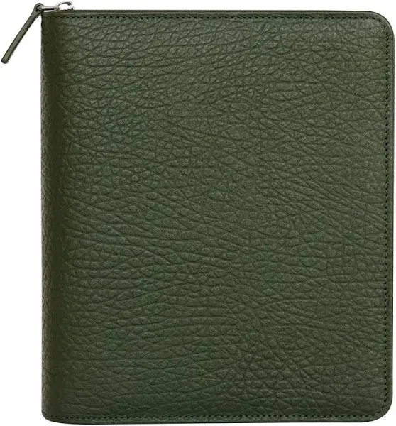 FranklinCovey Alex Leather Zipper Binder