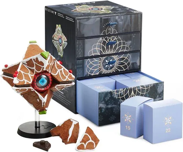 Destiny Gingerbread Ghost Countdown Character Advent Calendar