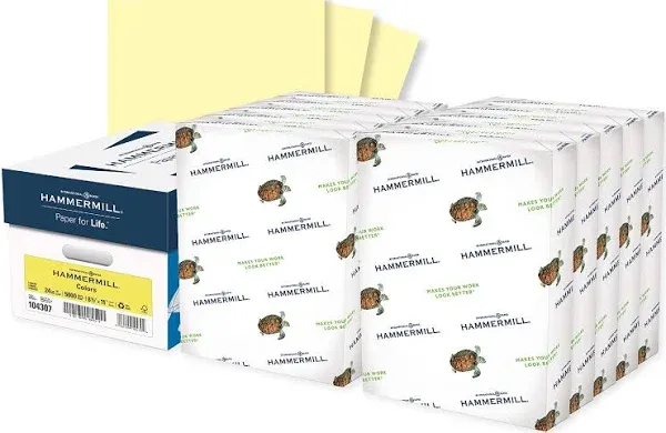 Hammermill Colored Canary Copy Paper