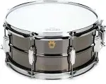 Ludwig LB415 Black Beauty Snare Drum 14x6.5 8-Lug