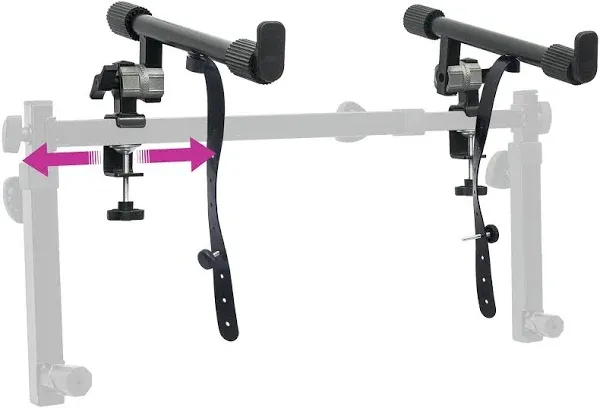 2 Tier Keyboard Stand Attachment - Arms Only - Adjustable Electric Digital Piano