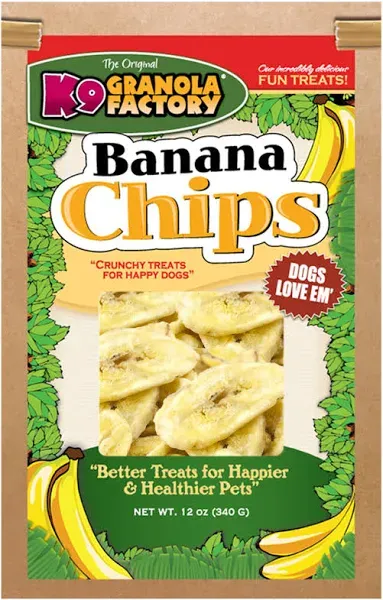 K9 Granola Factory Banana Chips