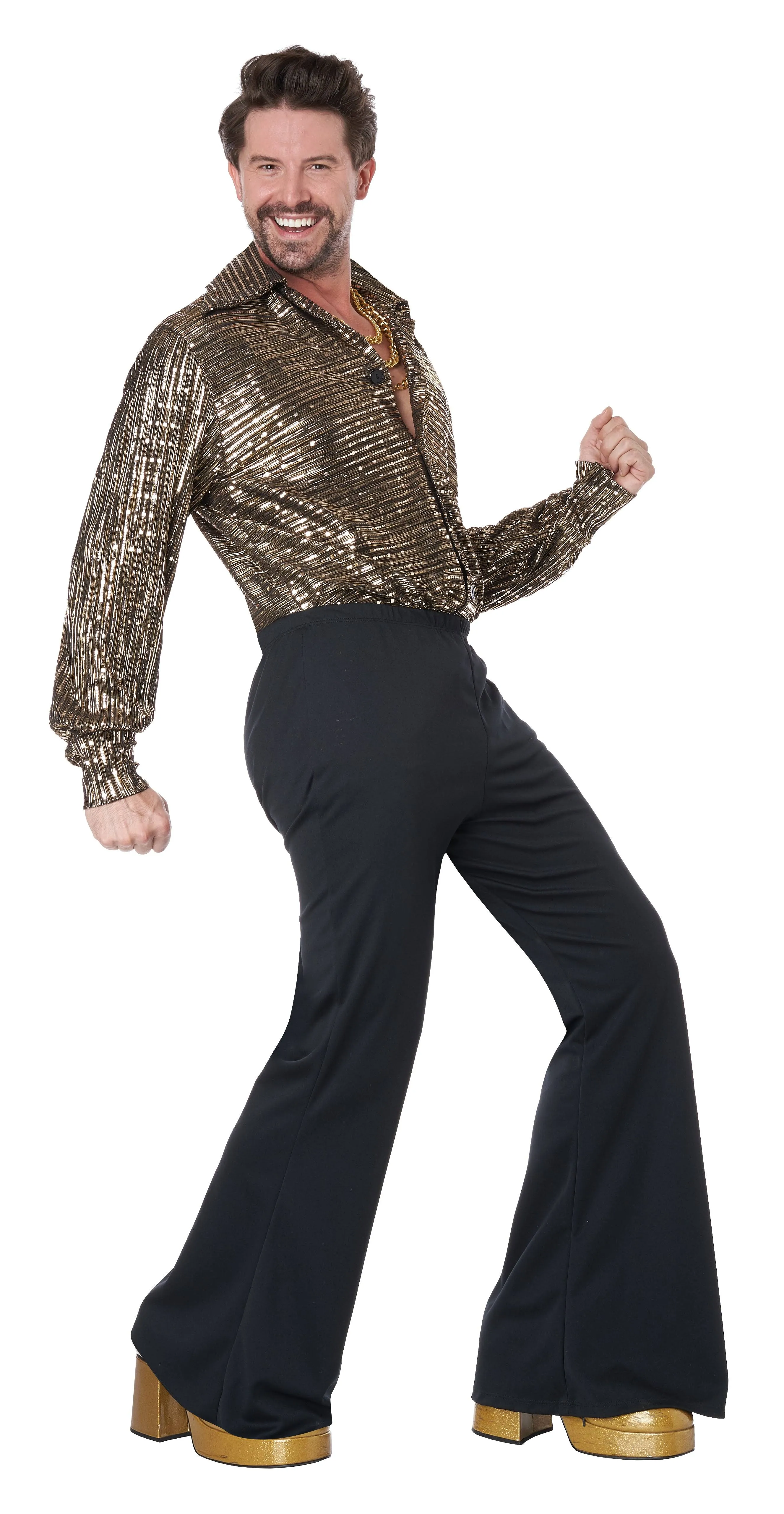 Men&#039;s 70’S Disco Guy Adult Halloween Costume