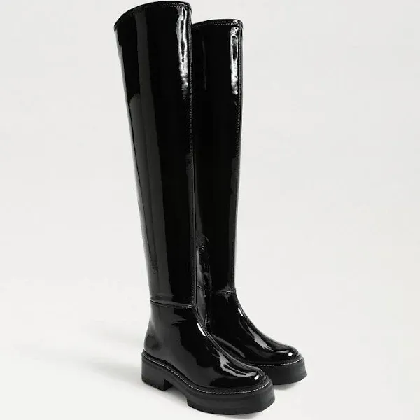 Lydia Womens Zipper Over-The-Knee Boots