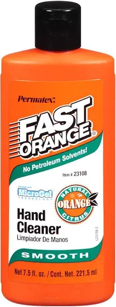 Permatex Fast Orange Smooth Lotion Hand Cleaner