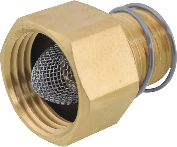 General Pump Brass Pressure Washer Garden Hose Adapter, 200 PSI, 1/2in. NPT-M,