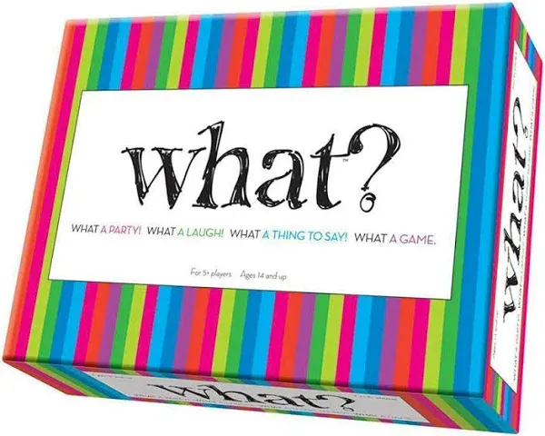 Party Game - What - Original Edition - The Ultimate Laugh Out Loud Board Game