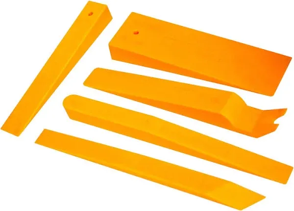 Lisle 69620 Wedge Assortment Set, 5 Piece,Orange