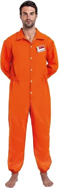 Spooktacular Creations Prisoner Jumpsuit