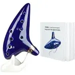 Zelda Ocarina with Song Book (Songs from the Legend of Zelda), 12 Hole Alto C Ze