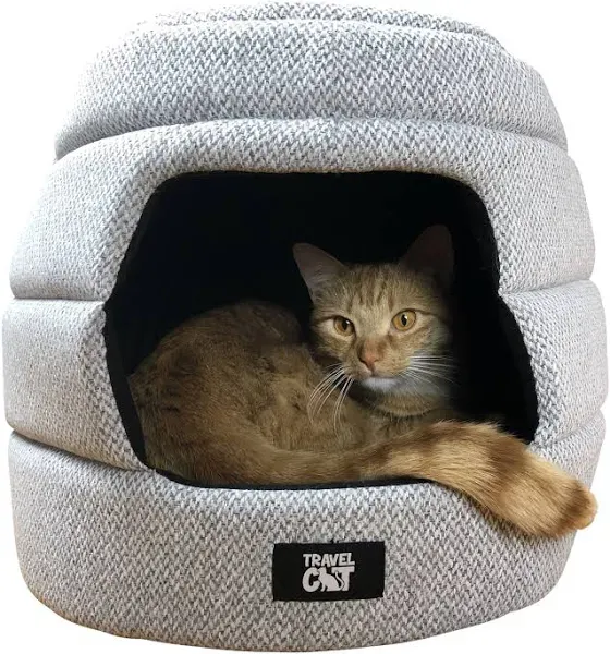 Travel Cat The Meowbile Home Convertible Cat Bed & Cave