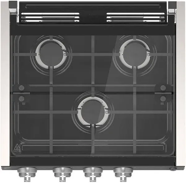  Furrion 20&#034; RV 3-burner Gas Cooktop - FGHWCLDA-BL , BLACK NEW IN BOX