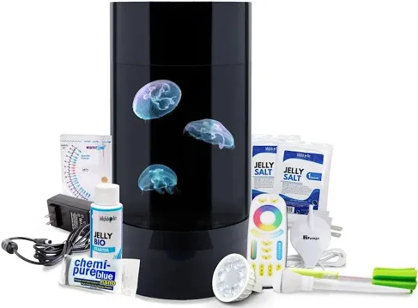 Jellyfish Art Jelly Cylinder Nano Generation 2 (Aquarium only kit) - Beginner Aquarium for Live Jellyfish