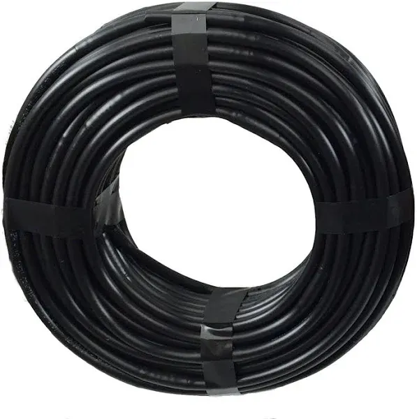 1/4&#034; Irrigation Dripline Tubing (100 Ft Roll) - 6&#034; Emitter Spacing - 1/4&#034; Dri...