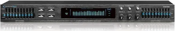 Technical Pro Dual 10 Band Professional Stereo Equalizer