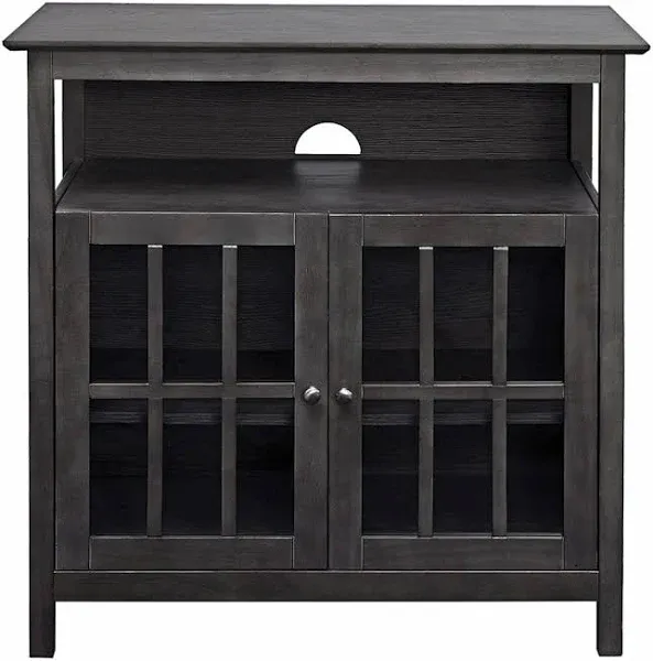 Convenience Concepts Big Sur Highboy TV Stand with Storage Cabinets