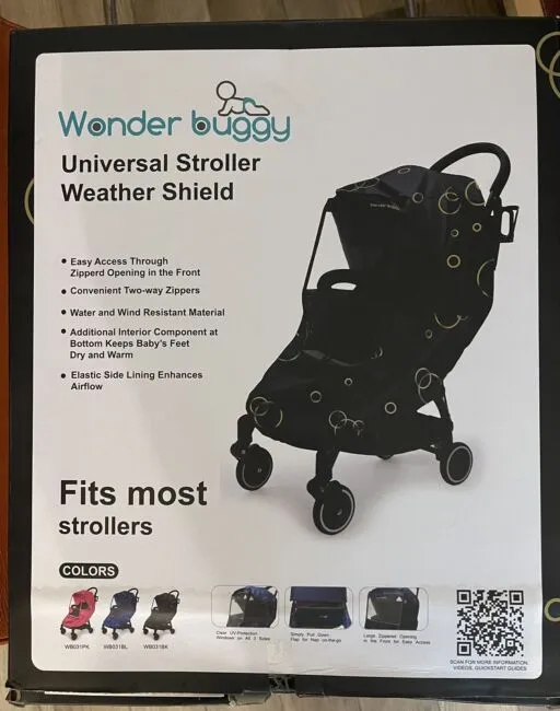 Stroller Rain Cover,Stroller Cover for Winter,Univers<wbr/>al Stroller Accessory,Wa..<wbr/>.