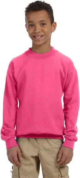 Gildan Heavy Blend Youth Crewneck Sweatshirt Boy's