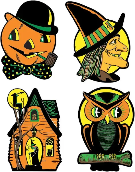 Beistle Halloween Cutouts