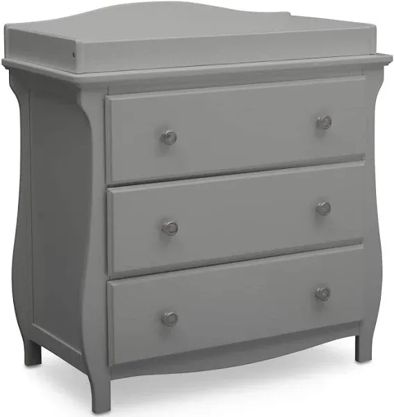 Delta Children Lancaster 3 Drawer Dresser with Changing Top