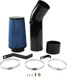 Oiled Cold Air Intake 7.3 Diesel Kit Air Intake Pipe With Oiled Filter Replacement For Ford F250 F350 F450 Super Duty 7.3L Powerstroke Diesel (1999.5-2000 2001 2002 2003)