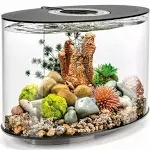 biOrb Black Loop 15 Aquarium with MCR Light, 4 Gallon