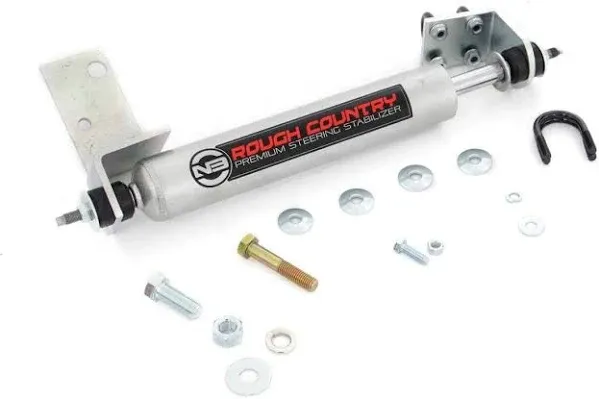 Rough Country N3 Steering Stabilizer for 1988-2006 Chevy GMC Trucks SUVs