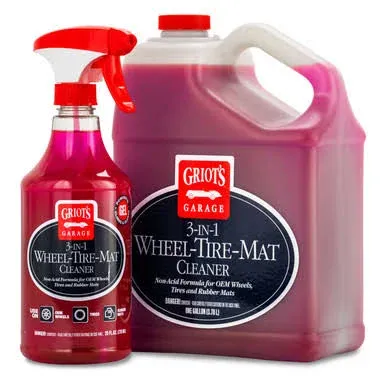 Griot&#039;s Garage 3-in-1 Wheel Tire Mat Cleaner 25oz