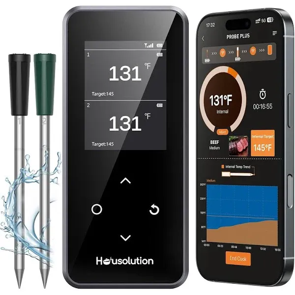 Housolution Wireless Smart Meat Thermometer