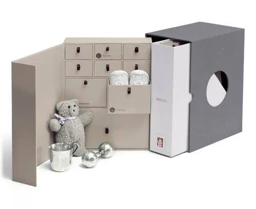 Savor Deluxe Baby Keepsake Organizer Gift Box