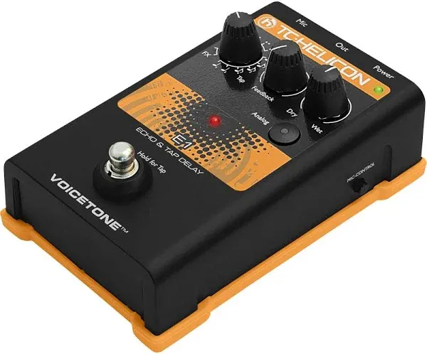 TC-Helicon VoiceTone E1 Vocal Echo FX Pedal