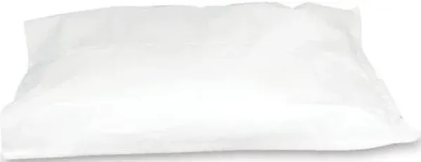 BodyMed Disposable Pillowcases (Tissue/Poly) Disposable Pillow Cases Medical Paper Pillowcases Case of 100 21" x 30" White