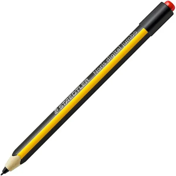 Noris jumbo 180J 22. EMR Stylus with soft eraser. For writing, drawing and er...